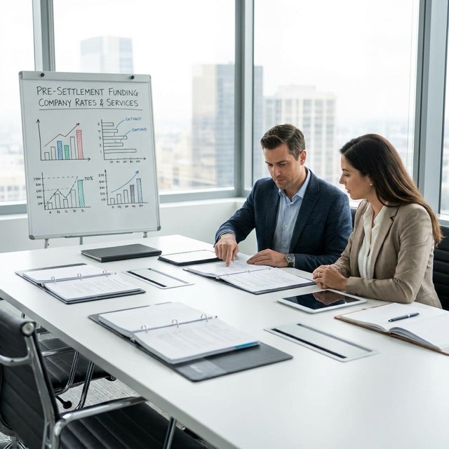 pre-settlement funding company comparison Texas - rates and services