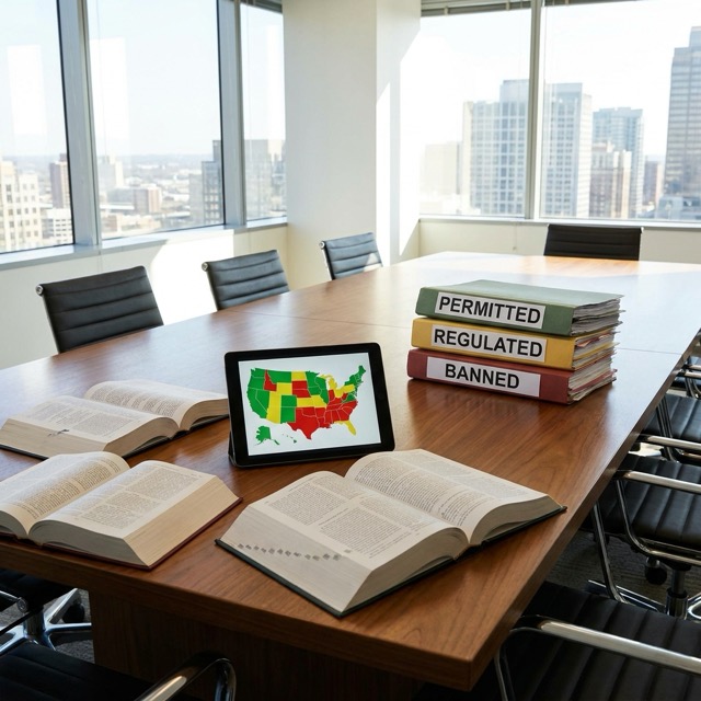 state-by-state lawsuit funding regulation - permitted, regulated, banned